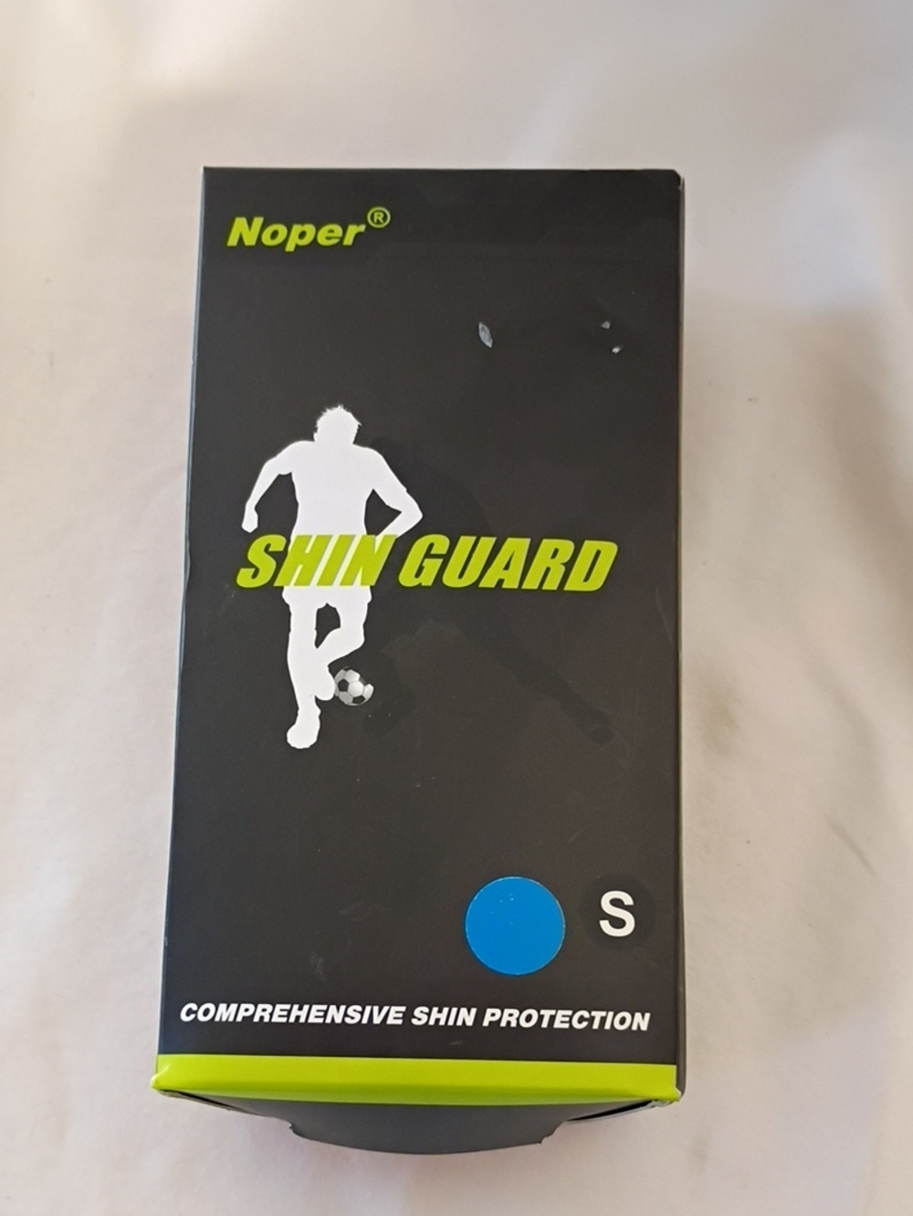 NWT Noper Shin Guard Kids Size Small Shin Protection Blue Soccer Fall Summer